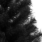 HKH Árvore de Natal Artificial com Suporte Preto em PVC