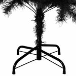 HKH Árvore de Natal Artificial com Suporte Preto em PVC