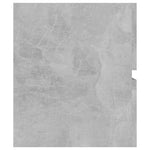 HKH Mueble de Lavabo + Lavabo Encimera Integrada de Cemento - Gris