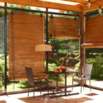 HKH 3 Pcs Conjunto de Jantar para Jardim - Cinzento