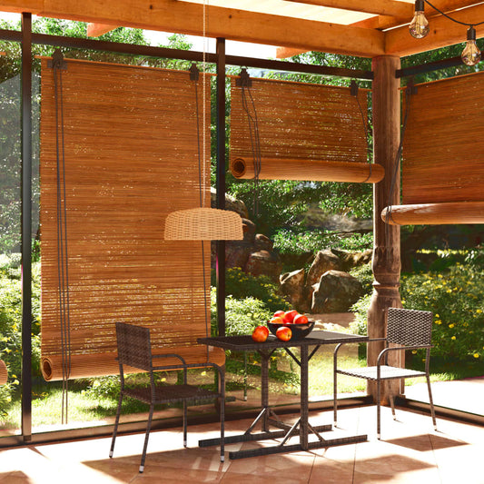 HKH 3 Pcs Conjunto de Jantar para Jardim - Cinzento