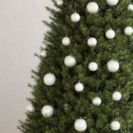 HKH Conjunto de 100 Bolas de Natal - Branco