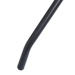 HKH 5 Pcs Conjunto de Jantar para Jardim Alumínio e Textilene - Preto