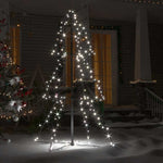 HKH Árvore de Natal em Cone com 160 Leds Interior e Exterior