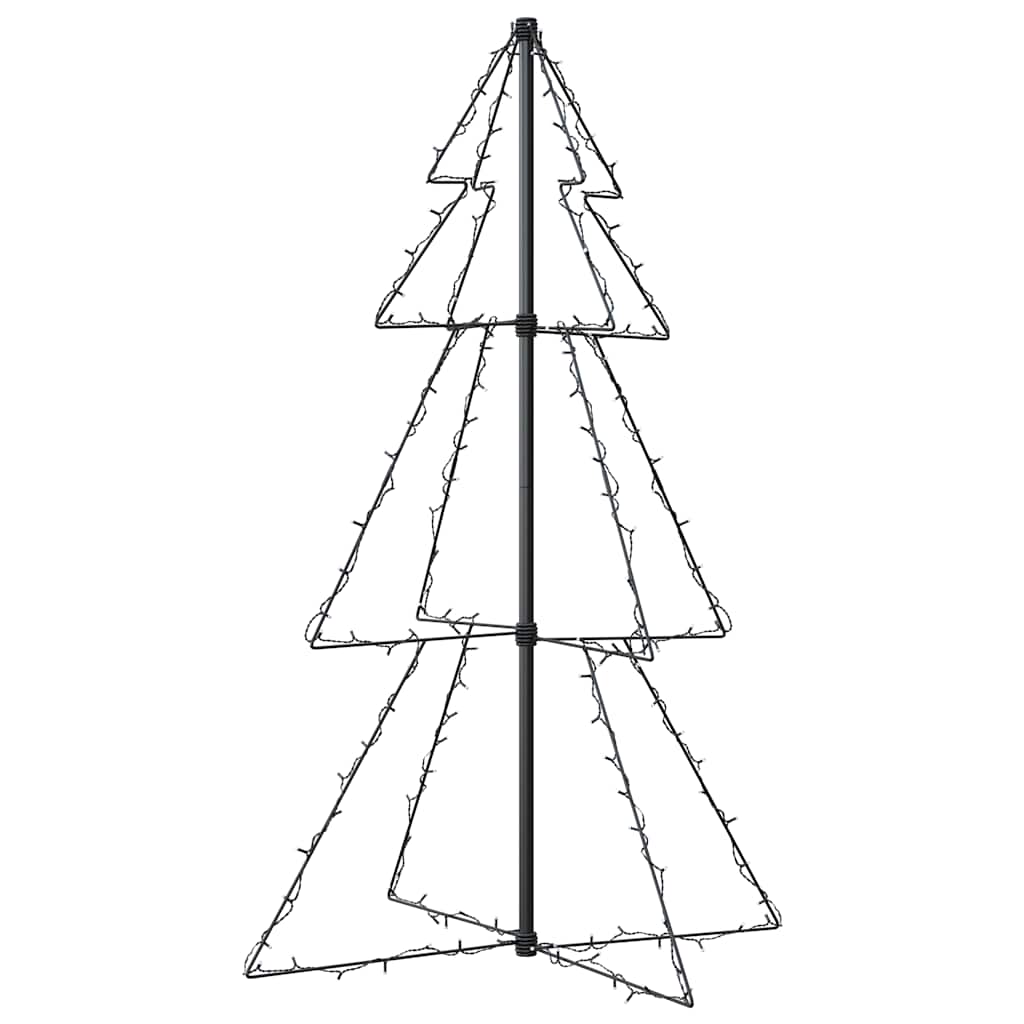 HKH Árvore de Natal em Cone com 160 Leds Interior e Exterior