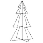 HKH Árvore de Natal em Cone com 160 Leds Interior e Exterior