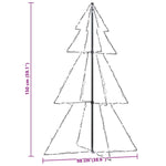 HKH Árvore de Natal em Cone com 200 Leds Interior e Exterior