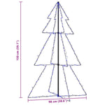 HKH Árvore de Natal em Cone com 200 Leds Interior e Exterior