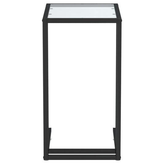 HKH Mesa de Soporte para Ordenador Vidrio Temp. Transparente