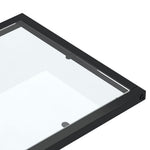 HKH Mesa Apoio ao Computador Vidro Temp. Transparente
