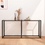 HKH Mesa de Apoio Transparente Vidro Temperado