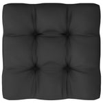 HKH 3 Pcs Conjunto Lounge de Jardim C/ Almofadões Pinho Maciço - Branco