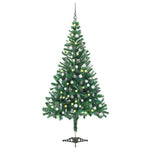 HKH Árvore de Natal Artificial de 230 Ramos Pré-Iluminada com Bolas