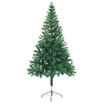 HKH Árvore de Natal Artificial de 380 Ramos Pré-Iluminada + Bolas