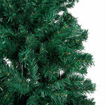 HKH Árvore Natal Artificial Pré-Iluminada com Bolas Verde em PVC