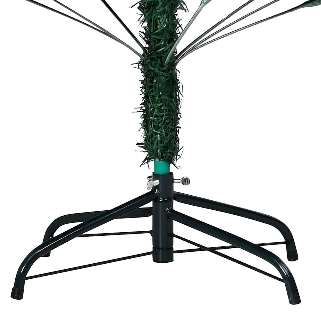 HKH Árvore Natal Artificial Pré-Iluminada com Bolas Verde em PVC