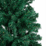 HKH Árvore Natal Artificial Pré-Iluminada com Bolas Verde em PVC
