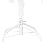 HKH Árvore Natal Artificial Pré-Iluminada com Bolas Branco em PVC