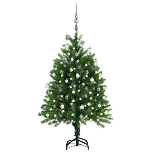 HKH Árvore Natal Artificial Pré-Iluminada com Bolas - Verde