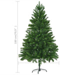 HKH Árvore Natal Artificial Pré-Iluminada com Bolas - Verde