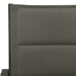 HKH 3 Pcs Conjunto de Jantar para Exterior Aço - Preto