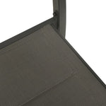 HKH 3 Pcs Conjunto de Jantar para Exterior Aço - Preto