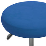 HKH Cadeira de Escritório Giratória em Veludo - Azul