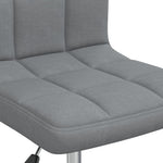 Silla de oficina giratoria HKH de tela - Gris claro