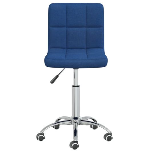HKH Cadeira de Escritório Giratória em Tecido - Azul