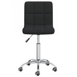 Silla de oficina giratoria HKH de tela - Negro