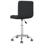 Silla de oficina giratoria HKH de tela - Negro