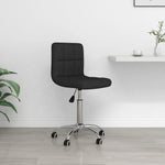 Silla de oficina giratoria HKH de tela - Negro