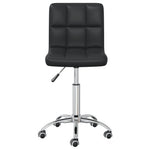 Silla de Oficina Giratoria HKH de Piel Sintética - Negra