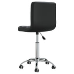 Silla de Oficina Giratoria HKH de Piel Sintética - Negra