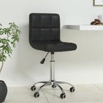 Silla de Oficina Giratoria HKH de Piel Sintética - Negra