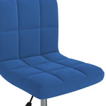 HKH Silla de Oficina Giratoria en Terciopelo - Azul