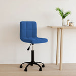 HKH Silla de Oficina Giratoria en Terciopelo - Azul