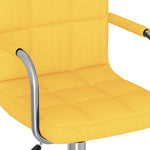HKH Silla de Oficina Giratoria de Tela - Amarillo mostaza