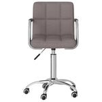 Silla de oficina giratoria HKH de tela - Gris topo