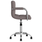 Silla de oficina giratoria HKH de tela - Gris topo