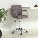 Silla de oficina giratoria HKH de tela - Gris topo