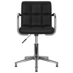 Silla de Oficina Giratoria HKH de Piel Sintética - Negra