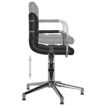 Silla de Oficina Giratoria HKH de Piel Sintética - Negra