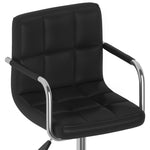 Silla de Oficina Giratoria HKH de Piel Sintética - Negra