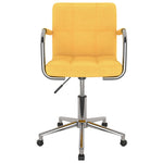 HKH Silla de Oficina Giratoria de Tela - Amarillo mostaza