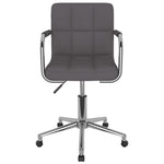 Silla de oficina giratoria HKH de tela - Gris topo