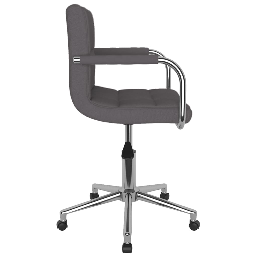 Silla de oficina giratoria HKH de tela - Gris topo