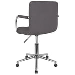 Silla de oficina giratoria HKH de tela - Gris topo