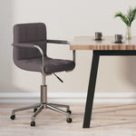 Silla de oficina giratoria HKH de tela - Gris topo