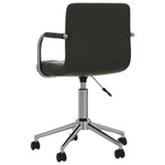 Silla de Oficina Giratoria HKH de Piel Sintética - Negra